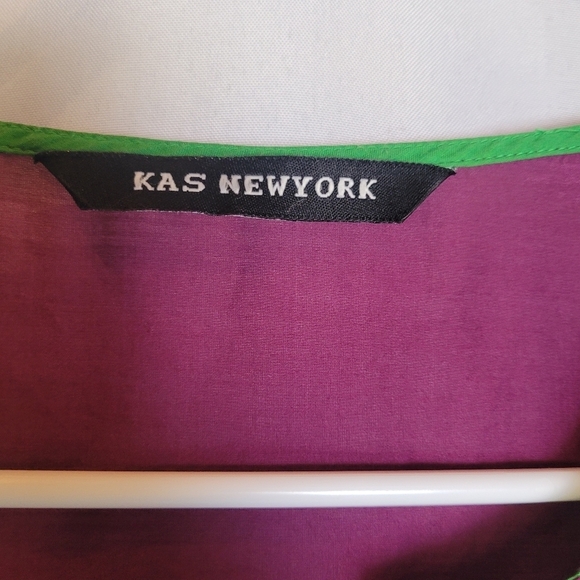 Kas New York Kurta Tunic Silk Blend Long Sleeve Size M - Picture 5 of 10